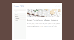 Desktop Screenshot of finance2020.com